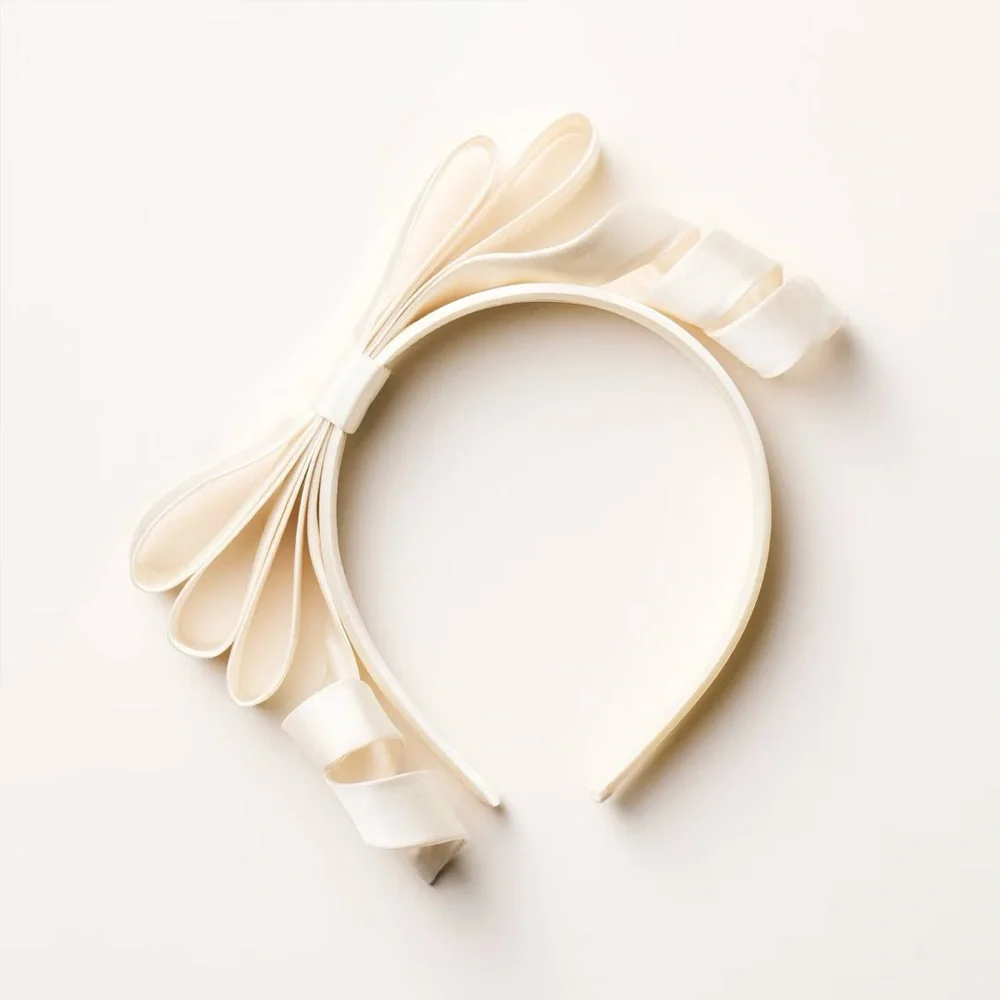 Ribbon Bow Headband - nwt kate spade new york x Target Cream